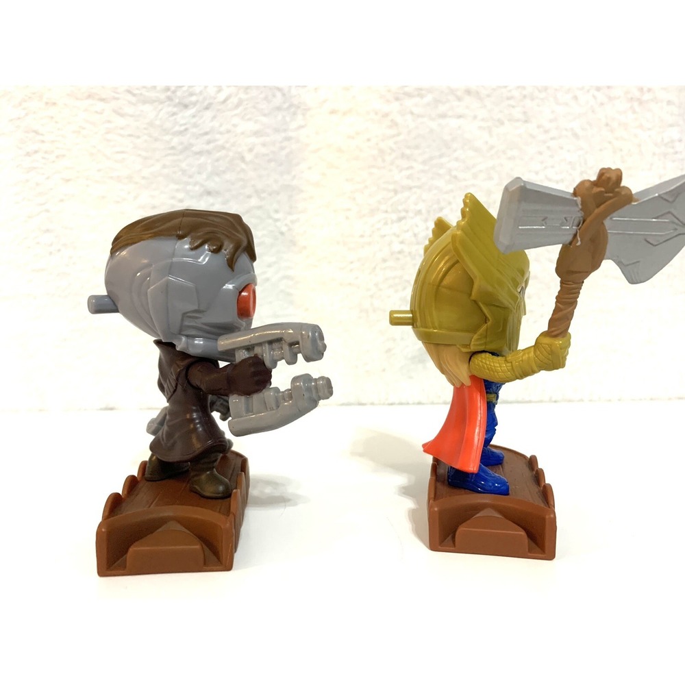 McDonalds Happy Meal Golden Armor Thor #5 & Quill Love and Thunder Marvel - Picture 4 of 4